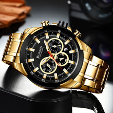 Load image into Gallery viewer, La montre Homme Curren Gold Finger One©