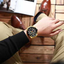 Load image into Gallery viewer, La montre Homme Curren Gold Finger One©