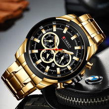 Load image into Gallery viewer, La montre Homme Curren Gold Finger One©
