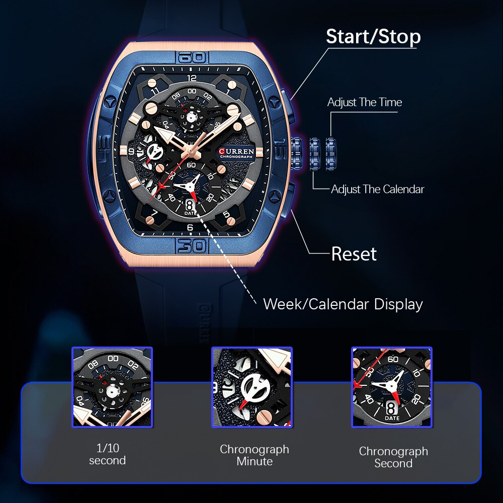 La montre Homme Curren Crush©