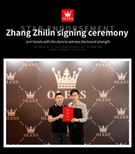 Load image into Gallery viewer, Montre partenaire Olev Moon Face© pour Homme