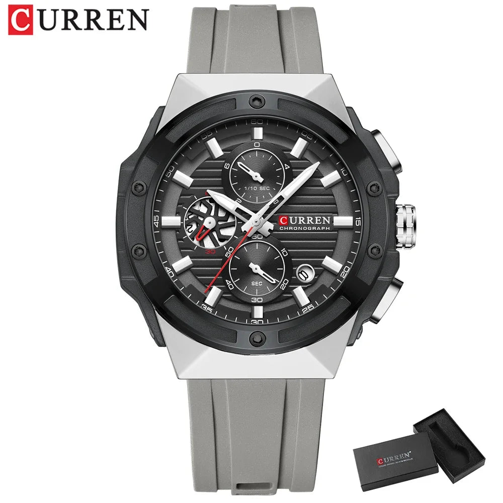 La montre Homme Curren Hexagone©