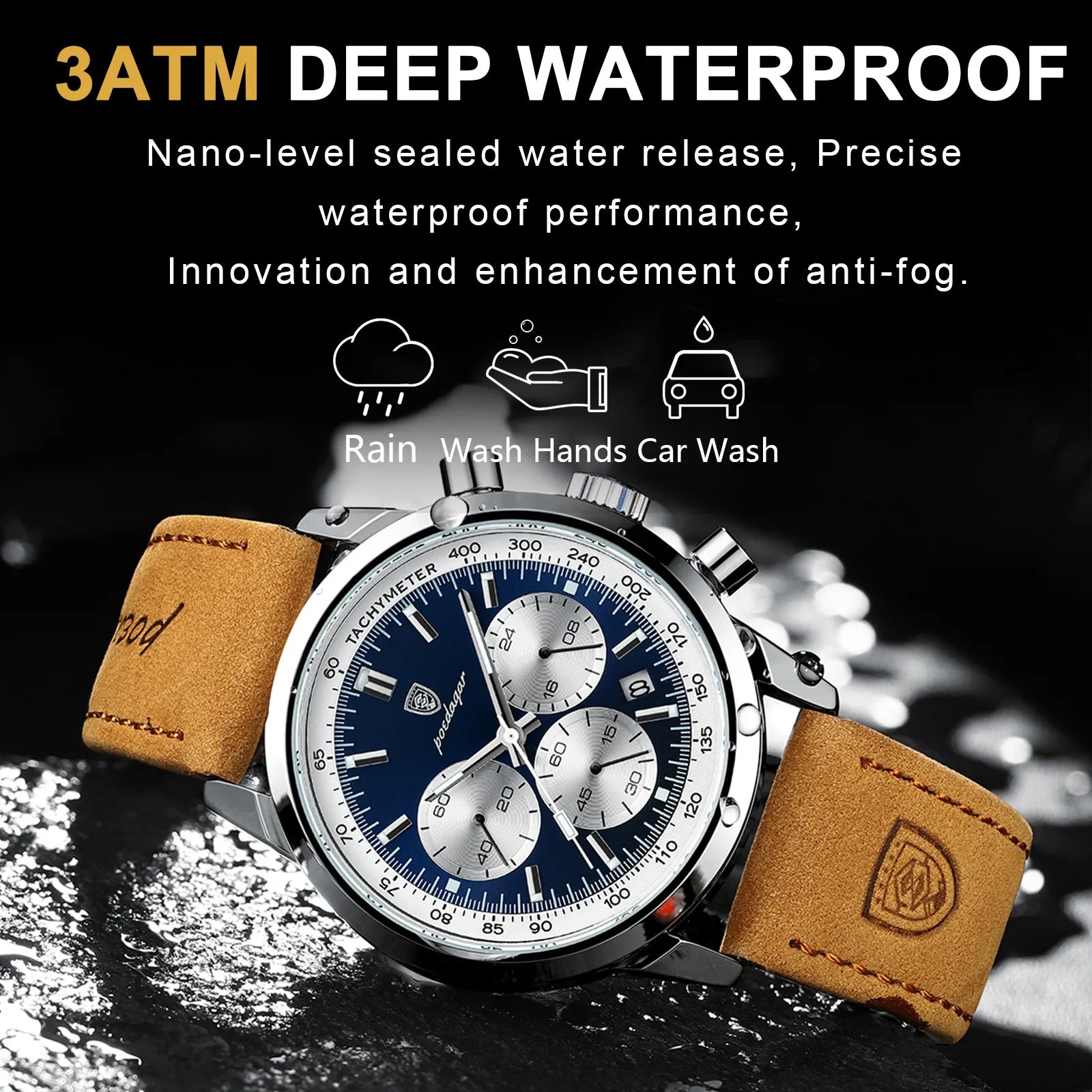 Montre partenaire Poedagar Force© pour Homme