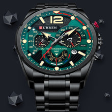 Load image into Gallery viewer, La montre pour Homme Curren Tapis Vert© - Montres Curren Paris©