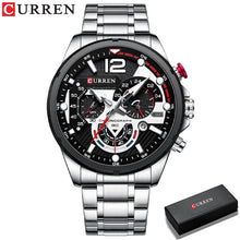 Load image into Gallery viewer, La montre pour Homme Curren Tapis Vert© - Montres Curren Paris©