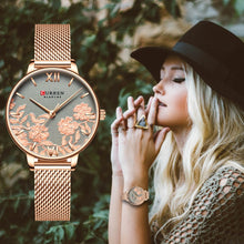 Load image into Gallery viewer, La montre Femme Curren La Nature© - Montres Curren Paris©