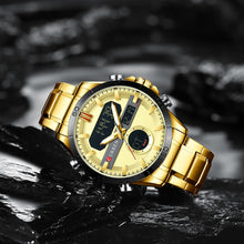 Load image into Gallery viewer, La montre Curren Gold case One - Montres Curren Paris©