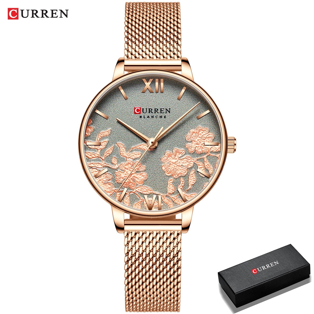 La montre Femme Curren La Nature© - Montres Curren Paris©