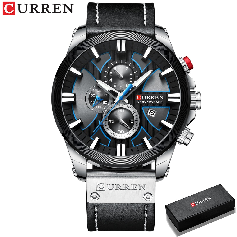 La montre Homme Curren La Chronographique© - Montres Curren Paris©