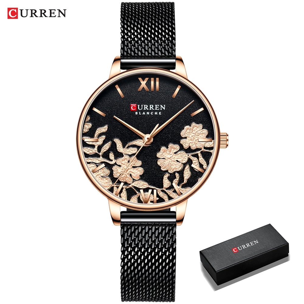 La montre Femme Curren La Nature© - Montres Curren Paris©