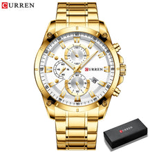 Load image into Gallery viewer, La montre Homme Curren Golden Boy© - Montres Curren Paris©