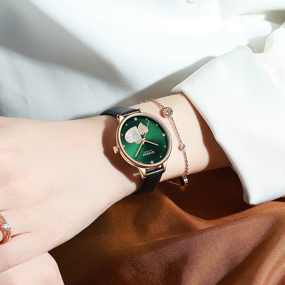 La montre Femme Curren Un Coeur en Or© - Montres Curren Paris©