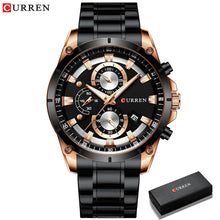 Load image into Gallery viewer, La montre Homme Curren Golden Boy© - Montres Curren Paris©