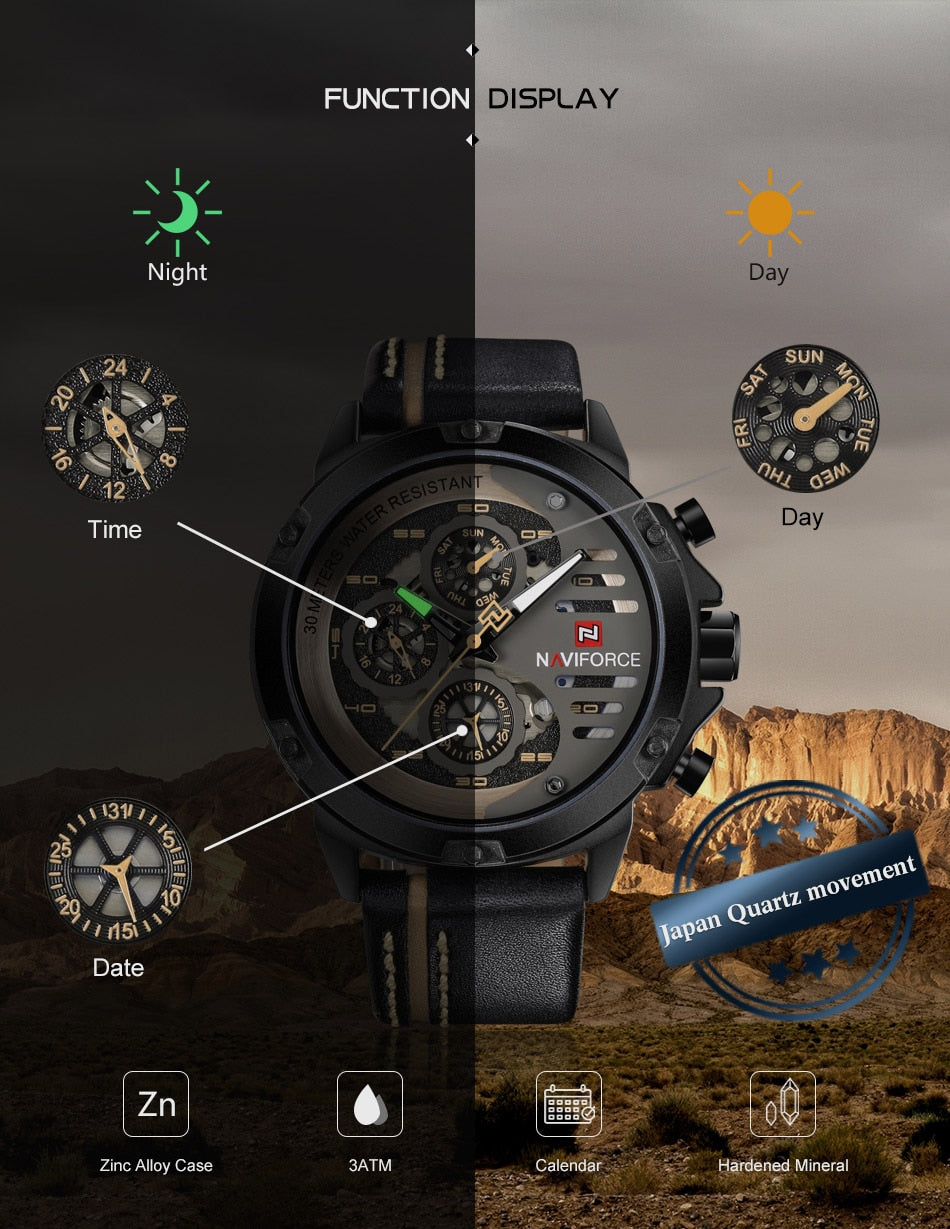 Montre partenaire Navy© pour Homme