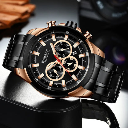 La montre Homme Curren Gold Finger One©