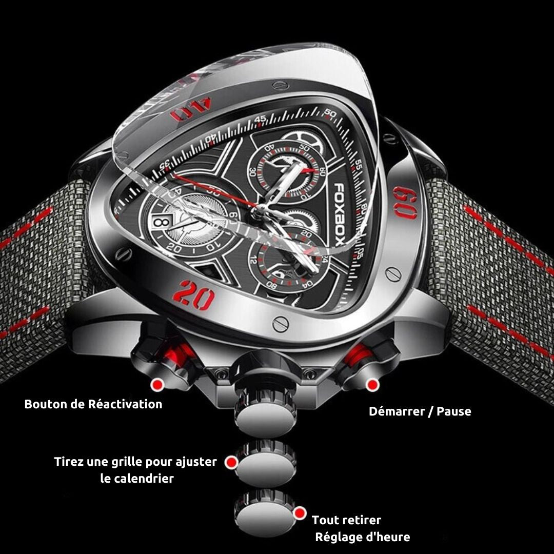 Montre partenaire Racing Vertex© pour Homme