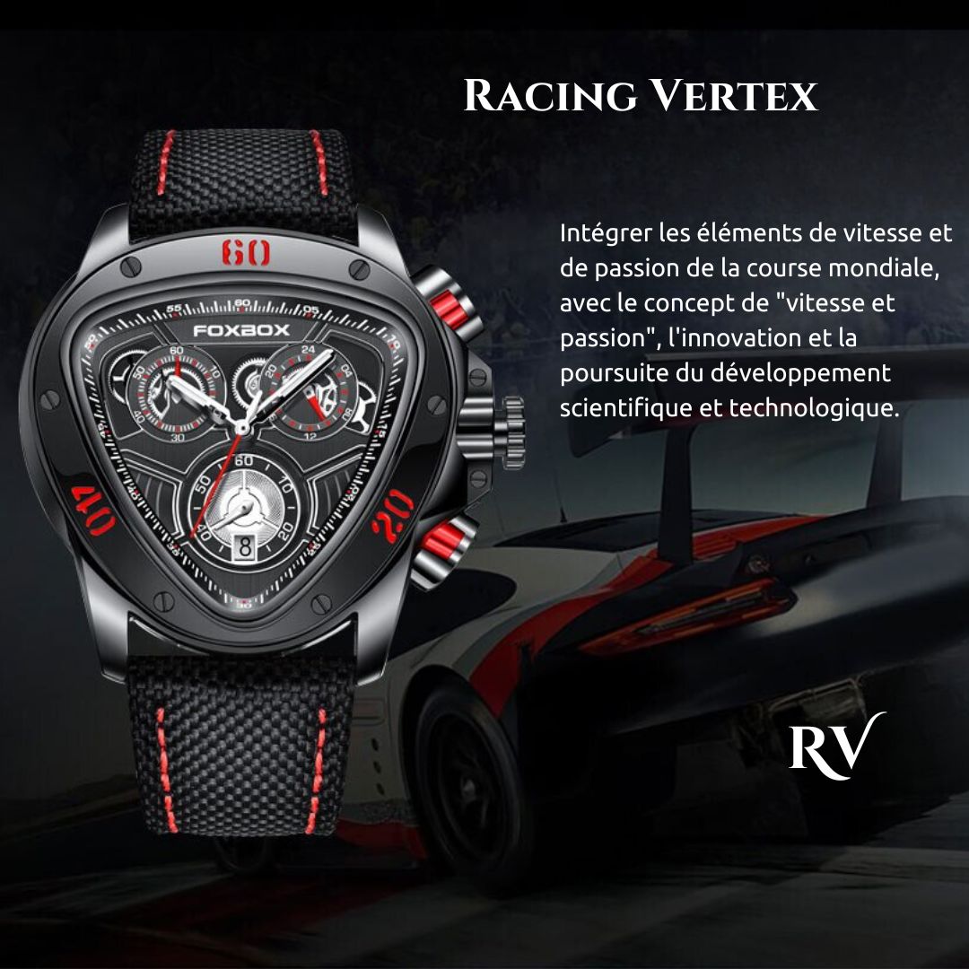 Montre partenaire Racing Vertex© pour Homme