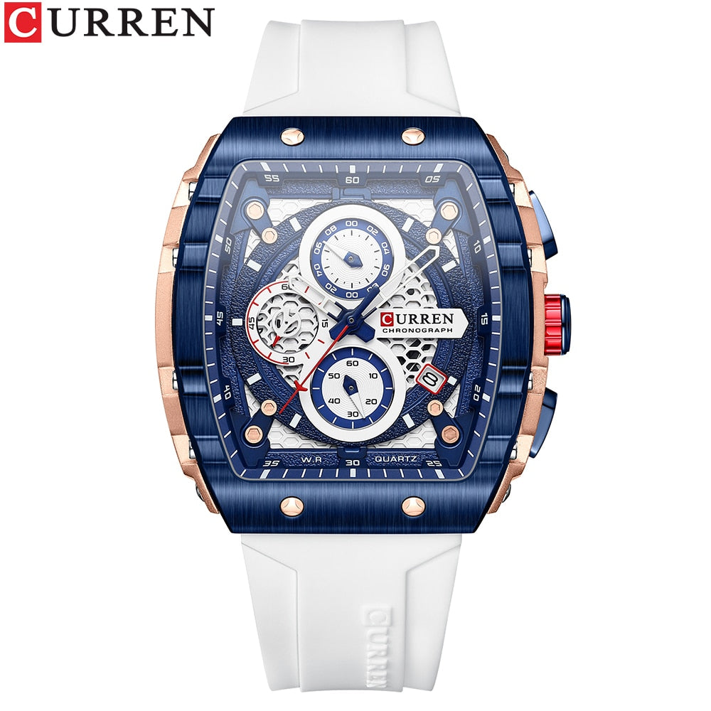 Shops montre curren chronographe prix