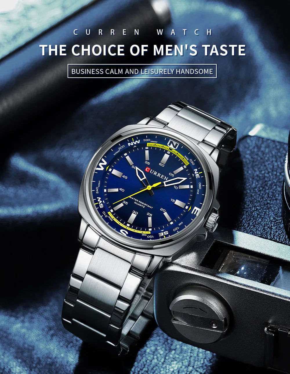 La montre Homme Curren Robocop©