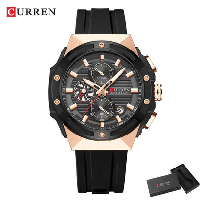 La montre Homme Curren Hexagone©