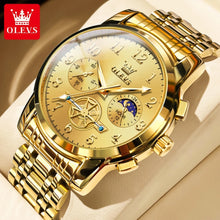 Load image into Gallery viewer, Montre partenaire Olev Moon Face© pour Homme
