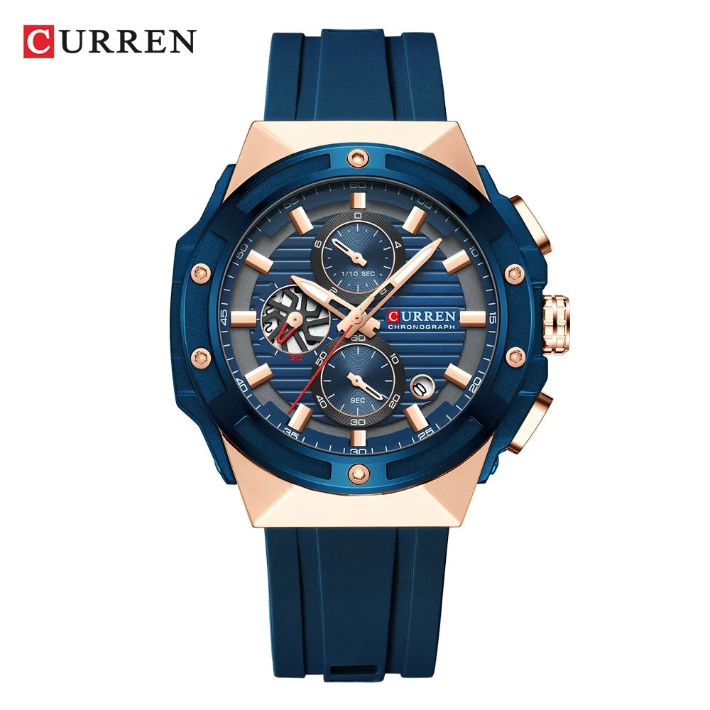 La montre Homme Curren Hexagone©