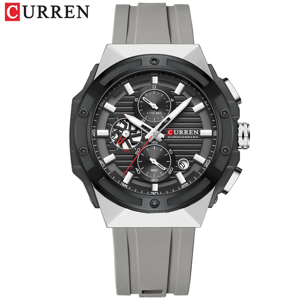 La montre Homme Curren Hexagone©