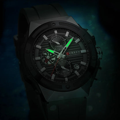 La montre Homme Curren Hexagone©