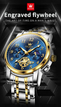 Load image into Gallery viewer, Montre partenaire Olev Moon Face© pour Homme
