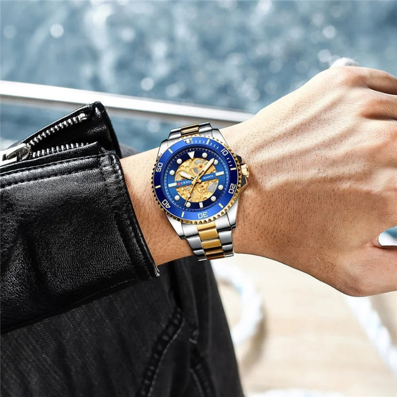 La montre Homme Curren Skeleton©