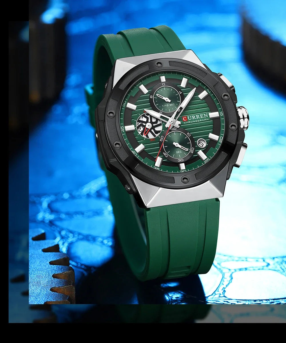 La montre Homme Curren Hexagone©