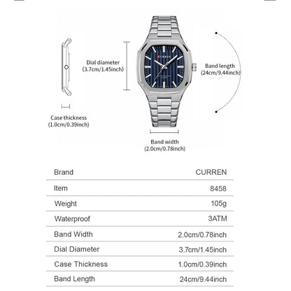 La montre Homme Curren Robuste©