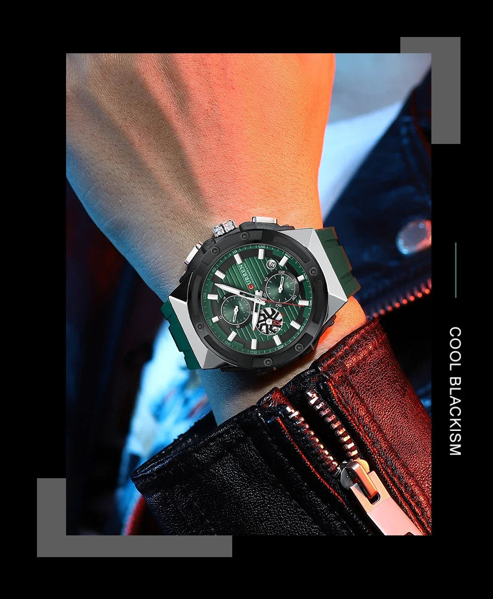 La montre Homme Curren Hexagone©