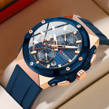 Load image into Gallery viewer, La montre Homme Curren Hexagone©
