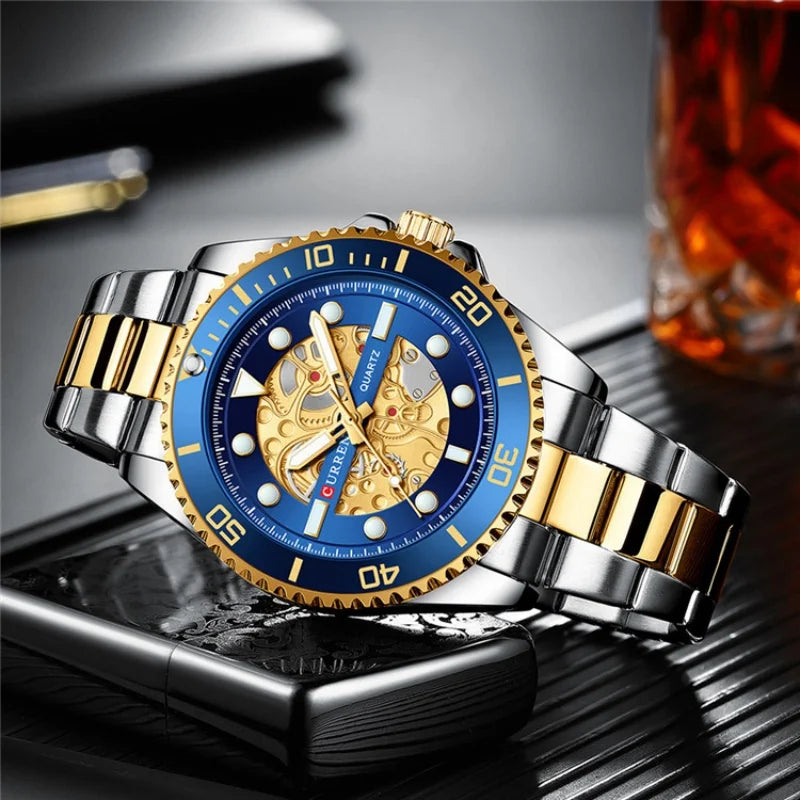 La montre Homme Curren Skeleton©
