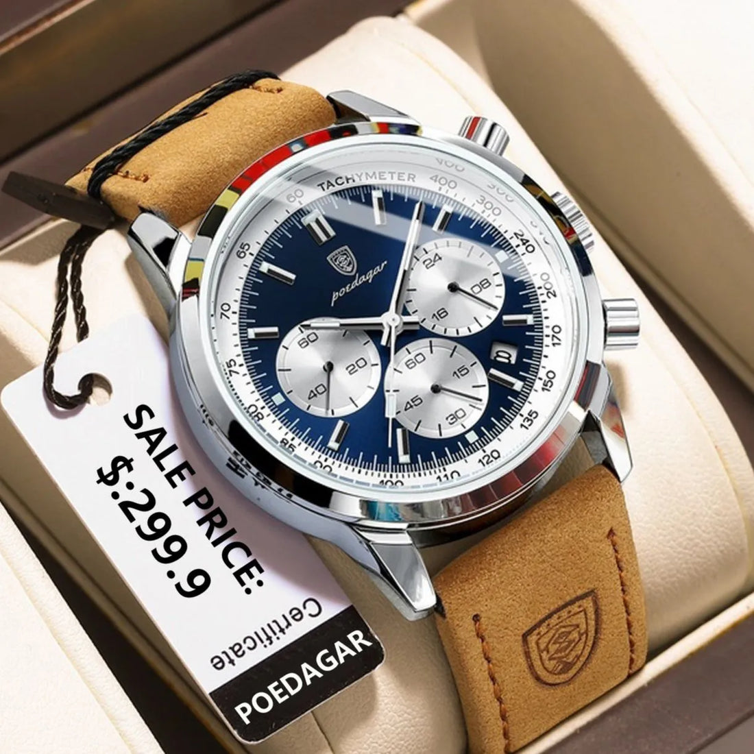 Montre partenaire Poedagar Force© pour Homme