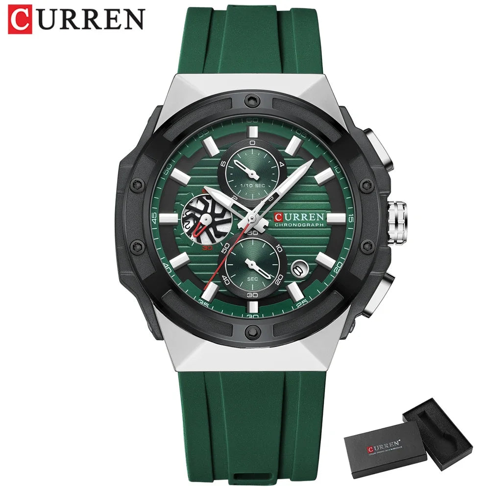La montre Homme Curren Hexagone©