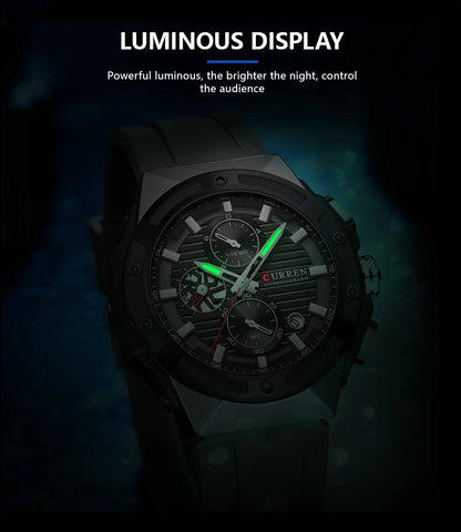 La montre Homme Curren Hexagone©