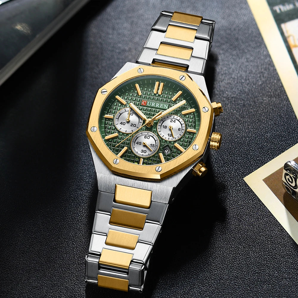 Sunburst Dial Watch