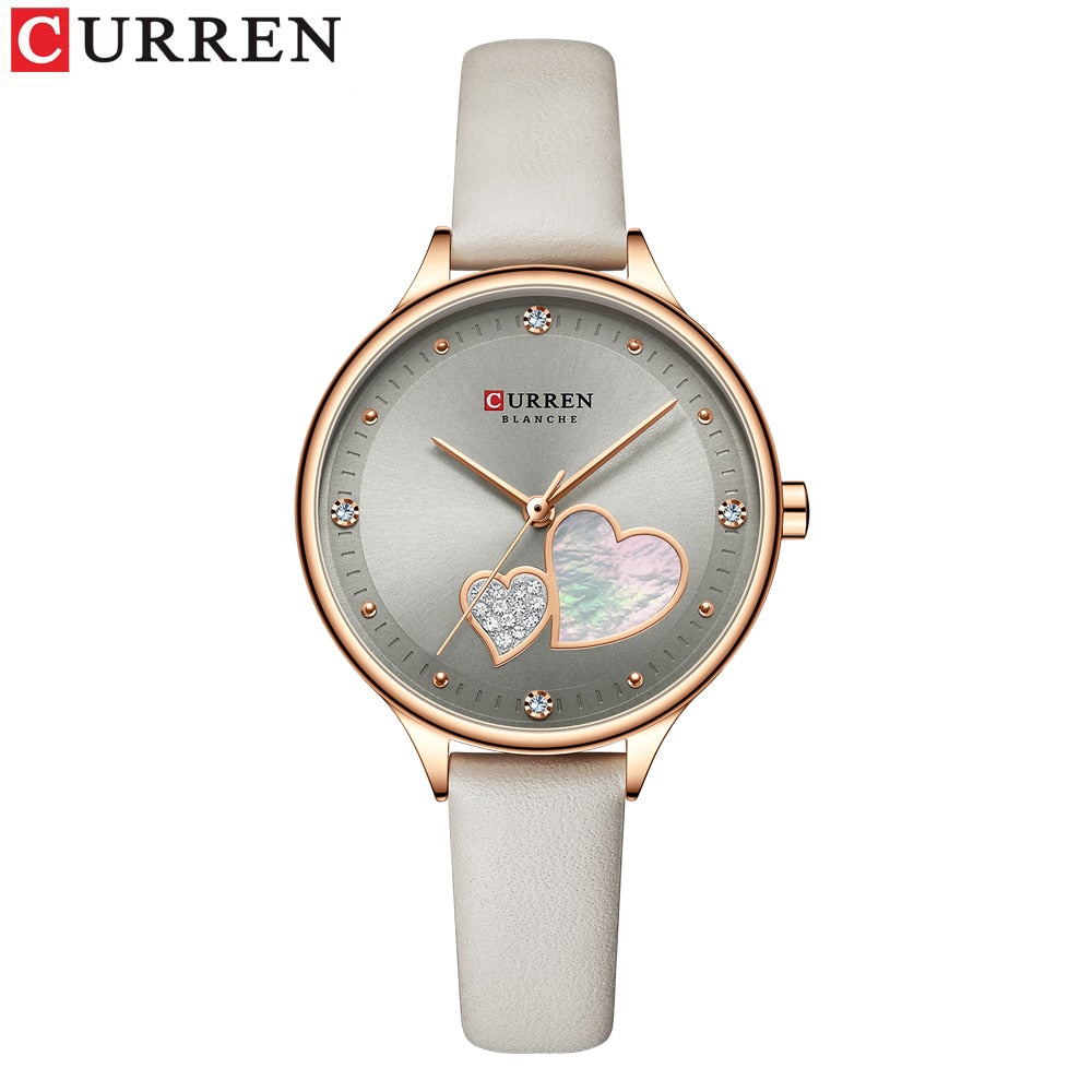 La montre Femme Curren Un Coeur en Or© - Montres Curren Paris©