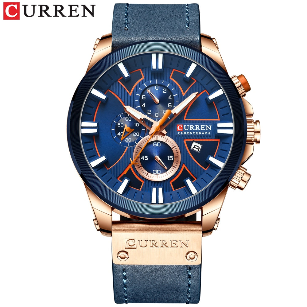 La montre Homme Curren La Chronographique© - Montres Curren Paris©