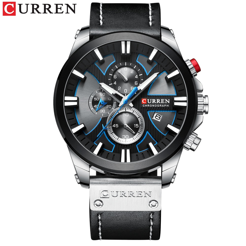 La montre Homme Curren La Chronographique© - Montres Curren Paris©