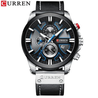 La montre Homme Curren La Chronographique© - Montres Curren Paris©