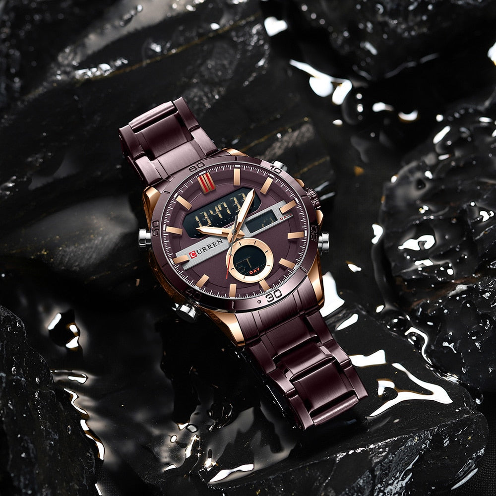 La montre Curren Gold case One - Montres Curren Paris©