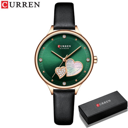La montre Femme Curren Un Coeur en Or© - Montres Curren Paris©