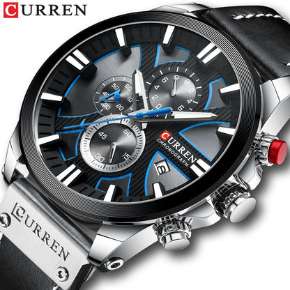 La montre Homme Curren La Chronographique© - Montres Curren Paris©