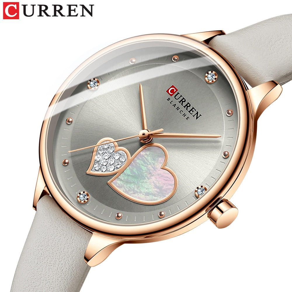 La montre Femme Curren Un Coeur en Or© - Montres Curren Paris©