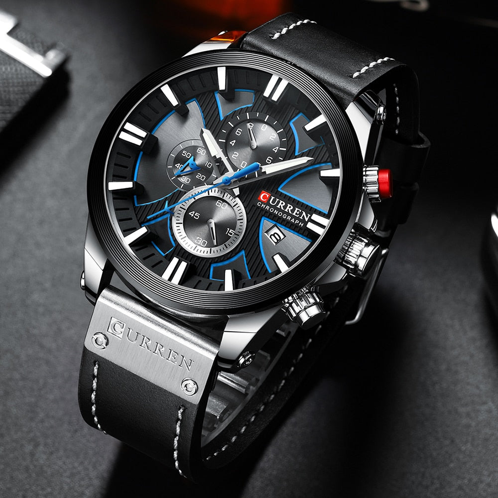 La montre Homme Curren La Chronographique© - Montres Curren Paris©
