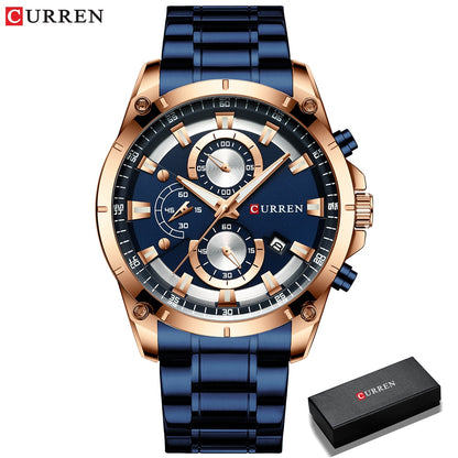 La montre Homme Curren Golden Boy© - Montres Curren Paris©