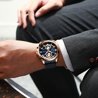 La montre Homme Curren Golden Boy© - Montres Curren Paris©